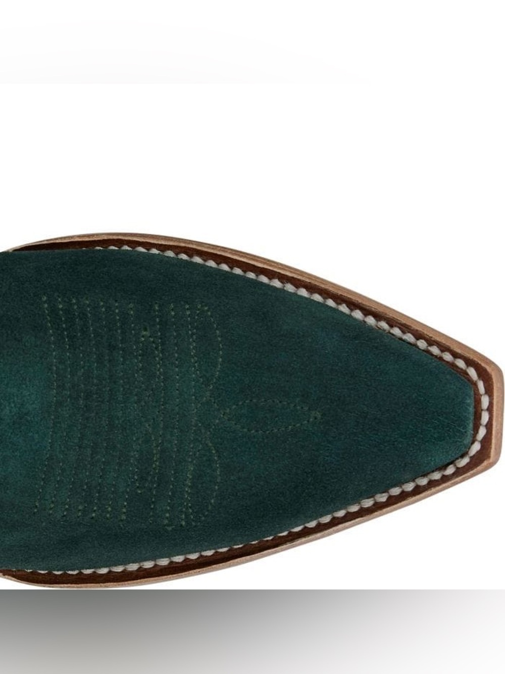 *NEW!* Tony Lama Women's Emerald Green Liz Suede Western Boots DR4262 - Picture 4 of 7